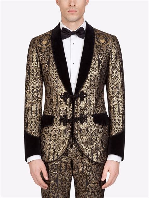 dolce gabbana boys kids brocade blazer|Dolce&Gabbana Brocade One.